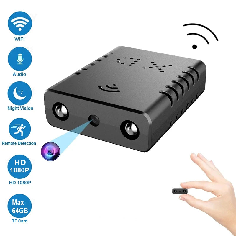 Full HD 1080p Mini Secret Camera XD Night Vision Camera IR-CUT Home Security Camera HD Video Recorder