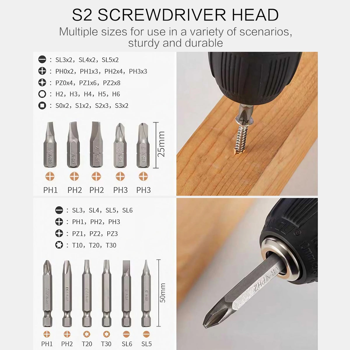 111 Pcs Tool Set Multifunctional Woodworking Tools Twist Drill Batch Screwdriver Woodworking Drill Flat Drill Hole Opener Set