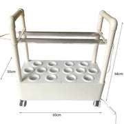 Greenhouse Soilless Hydroponic System Equipment Indoor Vegetable Flower Pot Vegetable Planting Balcony Modular Vertical Garden