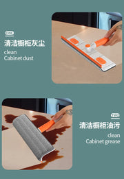 Window Clean Squeegee Mop Soft Microfiber Wiper Telescopic Glass Brush Multi-function Scraper Cleaning Dust Household Clean