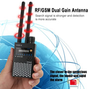 Anti Spy Hidden Camera RF Detector bug Finder GPS Tracker 4G 5G Mobile Signal WiFi bluetooth Scanner Find Out Spy Gadgets Detect