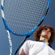 Tennis Rackets for Adults, Pre-Strung 27 Inch Tennis Racquets-2 Player Tennis Racket Set with 3 Balls,2 Grips, 2 Vibration Dampe