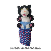 Cats Puppet Wrestler Cat Wrestling Toy  Puppet Interactive Hand Puppet for Indoor Cats Kids Pretend Play and Dog Toys