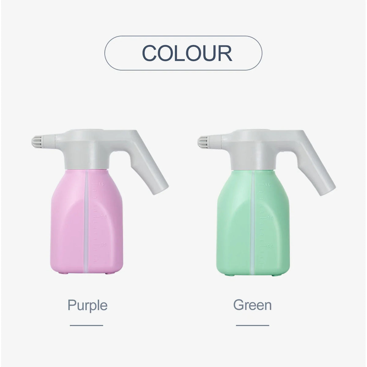 Garden watering can for gardening, 1.5L Electric Automatic Plant Sprayer Bottle