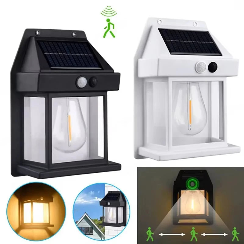Powerful Outdoor Solar Lamp Garden Solar Powered Streetlight Outdoor Lights Waterproof Light Led Lighting External Decoration