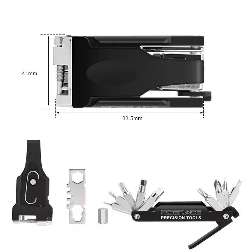 Bicycle Multi Tools For Bike Repair Tool 20 in 1 Portable Chain Splitter Cutter Hex Spoke Wrench Screwdriver Multitool