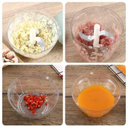 Kitchen Householde Manual Garlic Press Multi-function Grinding Chopper Food Vegetables Cutter Meat Kitchen Gadgets Masher Tool