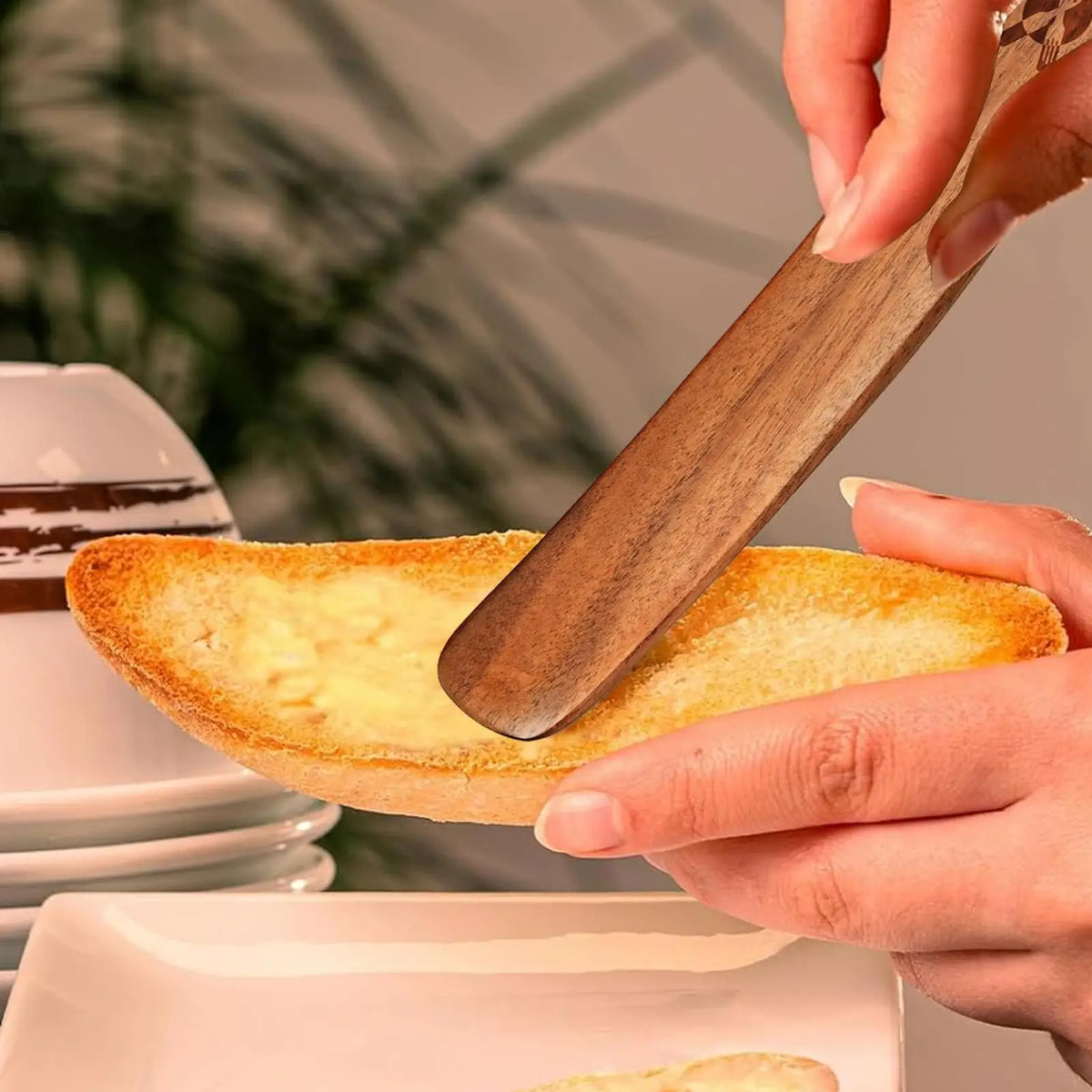 Kitchen Spatulas for Cooking Multifunctional Narrow Jar Scraper Portable Bread Whisk Spatula Thin Paddle Stir Stick Utensil