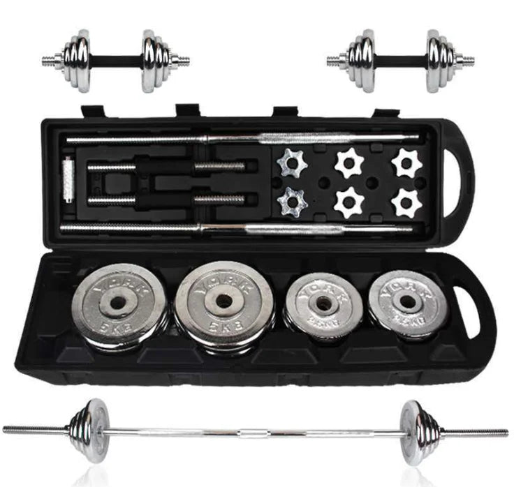 Weight Lifting Dumbbell Equipment Gym Adjustable Electroplating Dumbbells Barbell Set Buy Online