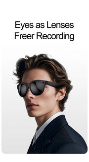 2026New800W Camera AI Glasses Men Color-Changing Smart Translation Glasses Photo Video Recording Waterproof Call SmartSunglasses