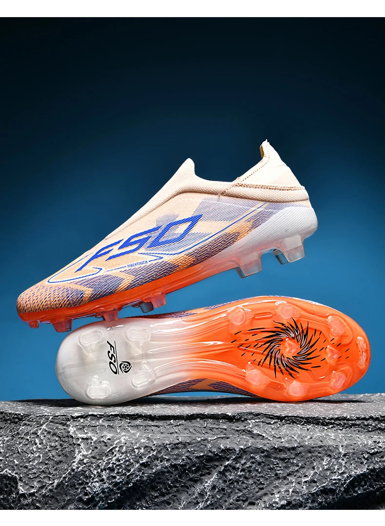 Men Women Soccer Shoes Society Professional Ultralight Cleats Indoor Football Shoes Training Outdoor Football Boots Resistant