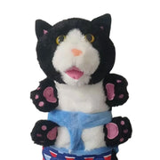 Cats Puppet Wrestler Cat Wrestling Toy  Puppet Interactive Hand Puppet for Indoor Cats Kids Pretend Play and Dog Toys