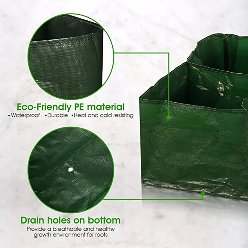 Garden Plant Grow Bag Indoor Cultivation Large Planters for Outdoor Balcony Greenhouse Gardening Accessories Planting Bags Tools