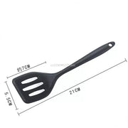 Kitchen Silicone Turners Gadgets Spatula Egg Fish Frying Pan Scoop Fried Shovel Slotted Turners Kitchen Tools Cooking Utensils