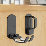 Wall Mounted Gaming Headset And Controller Bracket Base - No Punching Easy Install Storage Rack for Game Accessories