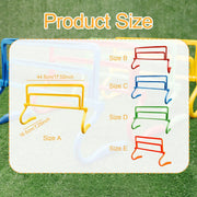 Agility Training Hurdle Jumping Bar Set for Coaching Obstacle Courses Soccer Fitness Training Speed Hurdles Power and Strength