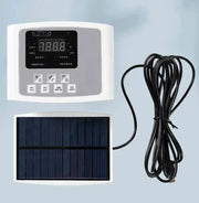 Garden Adjustable Valve Drip Irrigation Device Double Pump Controller Timer System Solar Energy Intelligent Automatic Watering