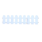 Plant Borders White Edgings Garden Picket Fence Ornamental Grass Lawn Flowerbeds Plant Borders for Indoor and Outdoor Villas