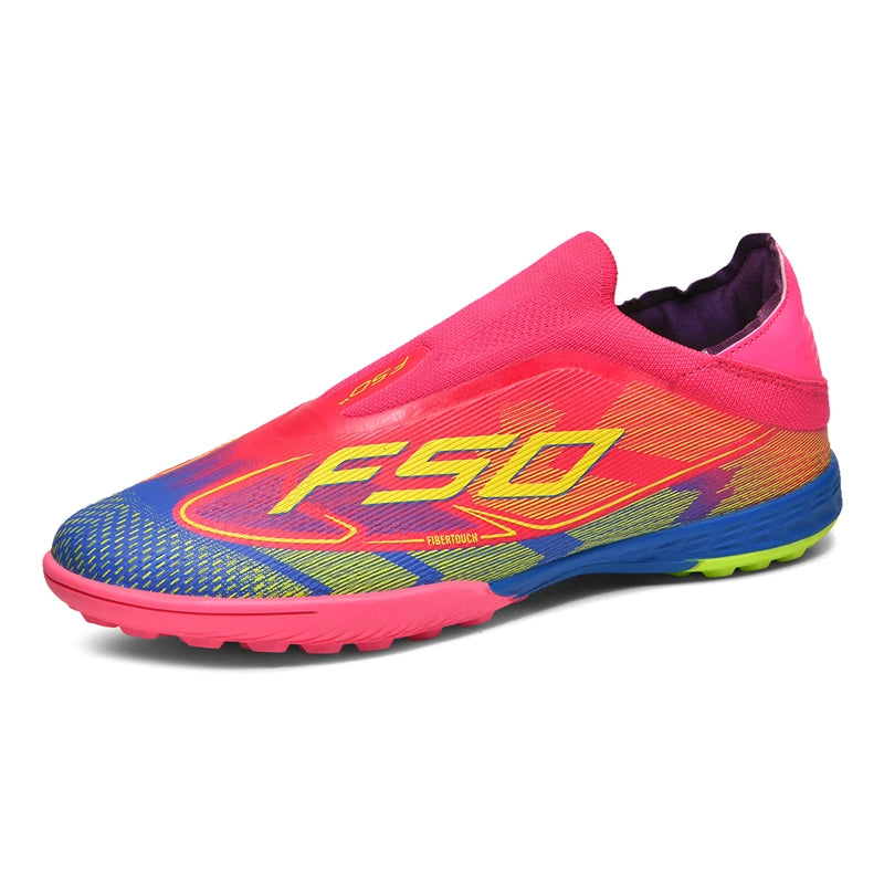 Men Women Soccer Shoes Society Professional Ultralight Cleats Indoor Football Shoes Training Outdoor Football Boots Resistant