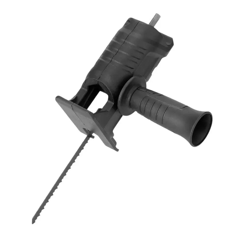 Power Tool Package for Cutting, Wood, PVC, Steel Pipe with Reciprocating Saw and Electric Drill Adapter