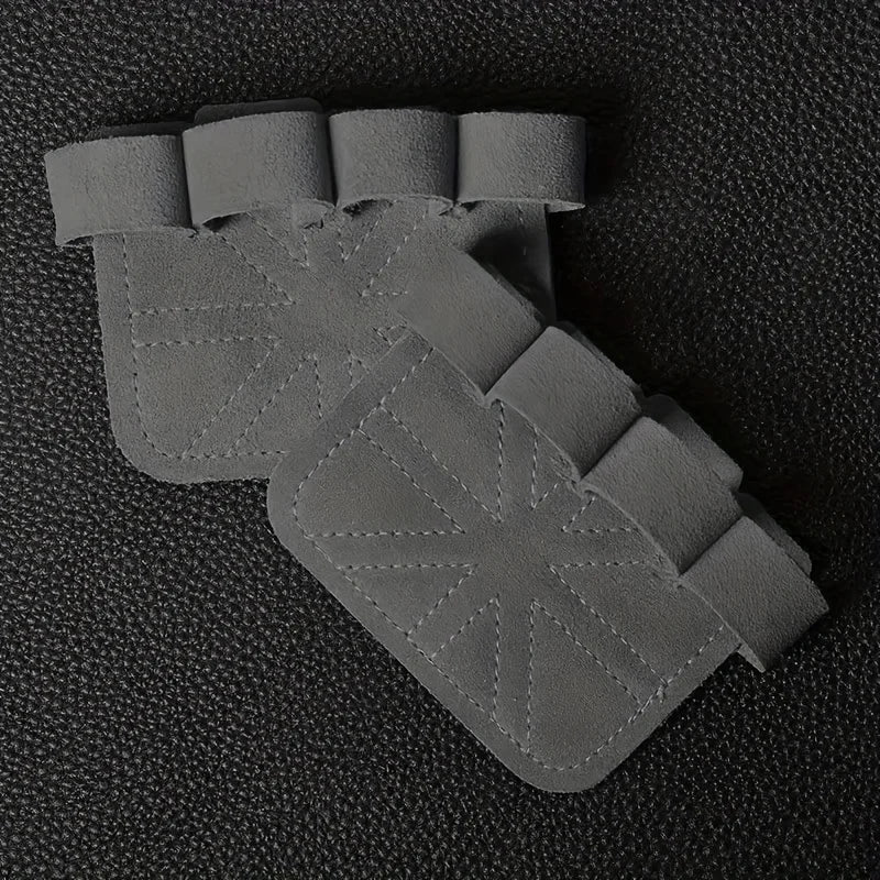 Fitness gloves with anti-slip, wear-resistant grips, and enhanced traction, suitable for gym workouts and weightlifting