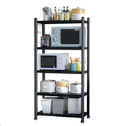 Kitchen Microwave Storage Rack Household Oven Integrated Dust-proof Bowl And Dish Drain Knife Holder Storage Rack