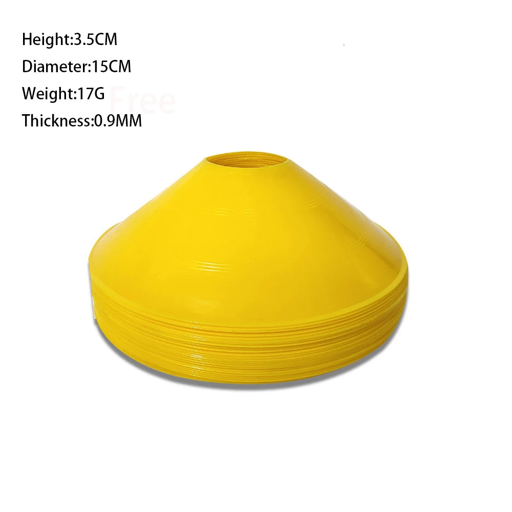 Soccer Cones Set Football Training Equipment for Kid Pro Disc Cones Agility Exercise Obstacles Avoiding Sports Accessories