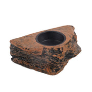 Reptile Accessories Magnetic Feeder Ledge Bowl Plastic Food Dish for Gecko Iguana Lizard Terrarium Supplies