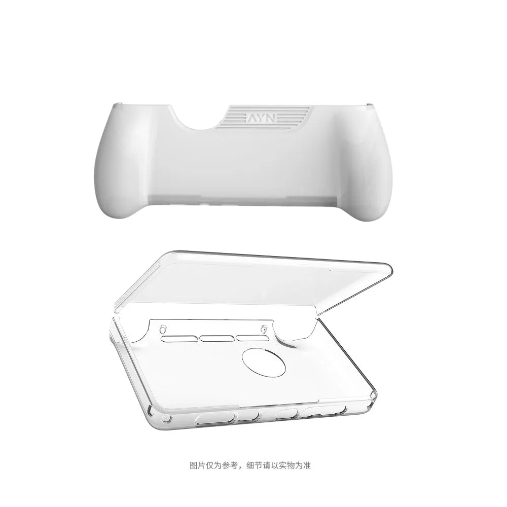 Unique Gaming Accessories Dual Screen Flip Up Handheld Device Protective Case Storage Bag Lanyard Soft Bag for AYN THOR Custom