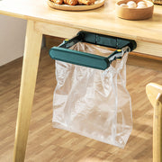 Kitchen Trash Rack Portable Cabinet Door Garbage Bags Holder Plastic Closet Garbage Storage Holder Kitchen Organizer Dish Rack