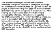 For PS4 Version 9.0-12.52 Supports The Latest Version 12.52 Accessories
