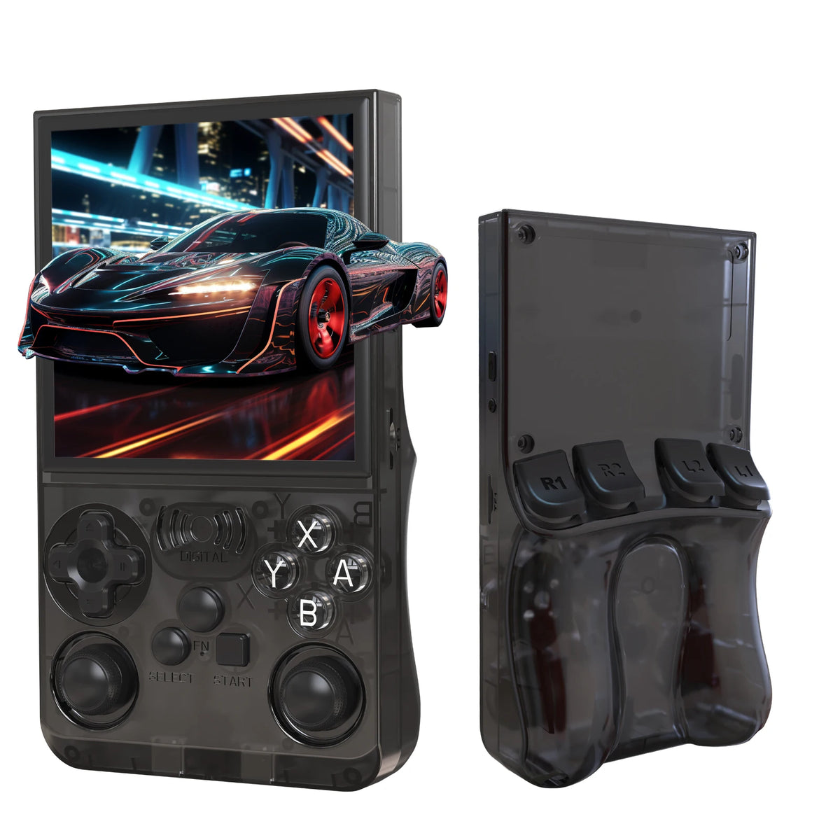 GAMINJA New 4.0 Inch IPS Screen Retro Handheld Video Game Console 15000+ Games Built-in Linux Portable Pocket Gaming Console