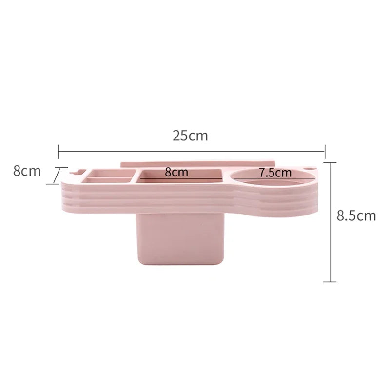 Home Accessory Set Storage Shelf, Holder for Storing Hair Dryer, Curling Iron, Bathroom Organizer