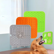 Silicone Dog Supplies: Pet Lick Mat, Slow Food Plate, Bathing Distraction Sucker, Food Training Feeder