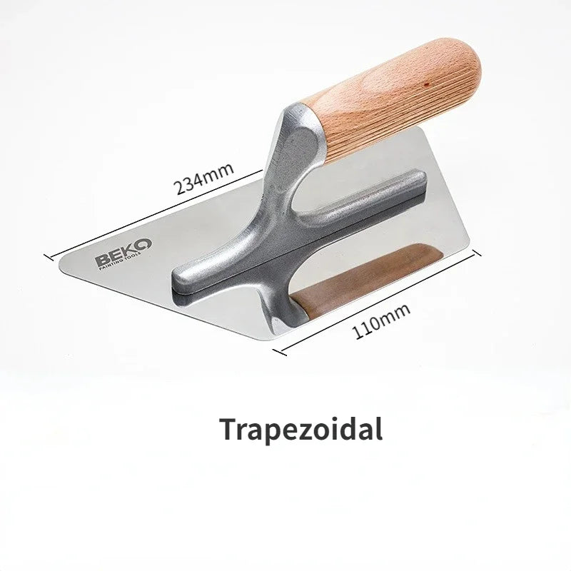 Renovation Tools Stainless Construction Tools Steel Wall Plaster Dust Trowel Trowel Drywall Tools Home Improvement Products