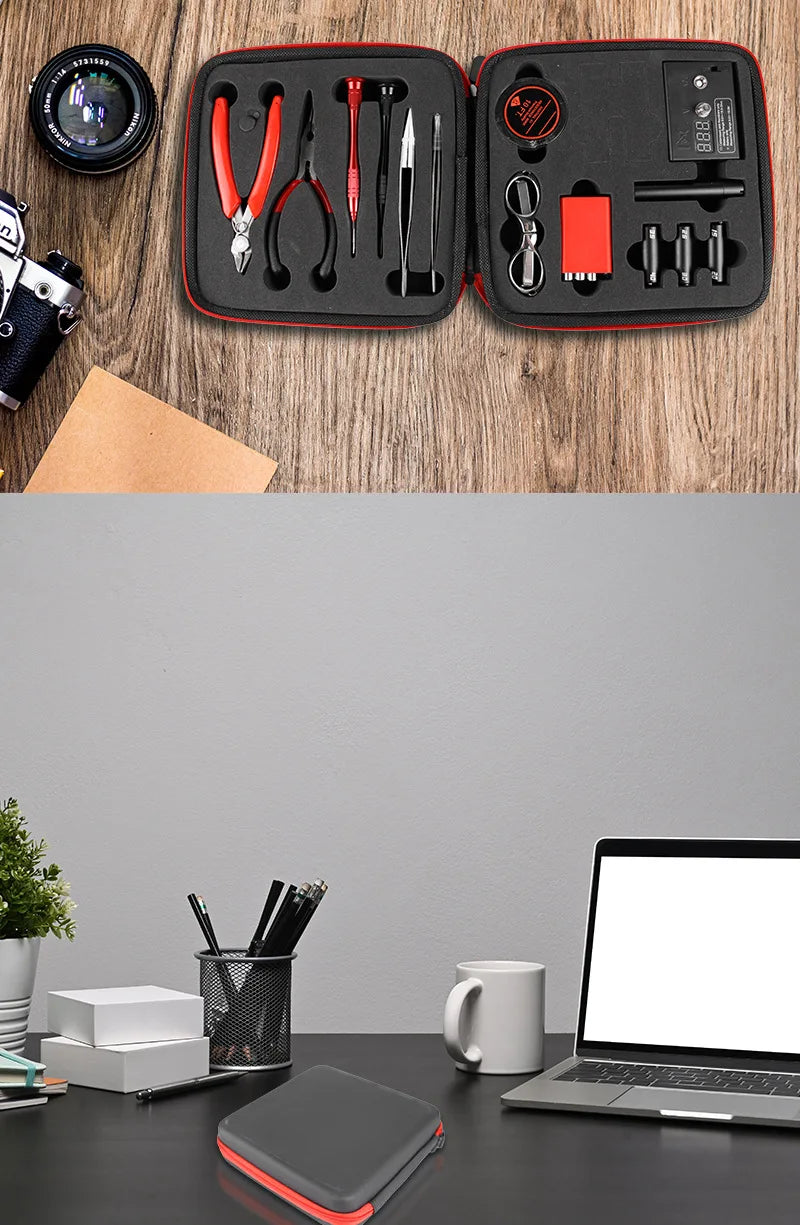 Tool Kit Set Pliers Anti-corrosion and Durable Tool Combination Screwdriver Tweezers Wire Winding Rods Hand Tool Sets