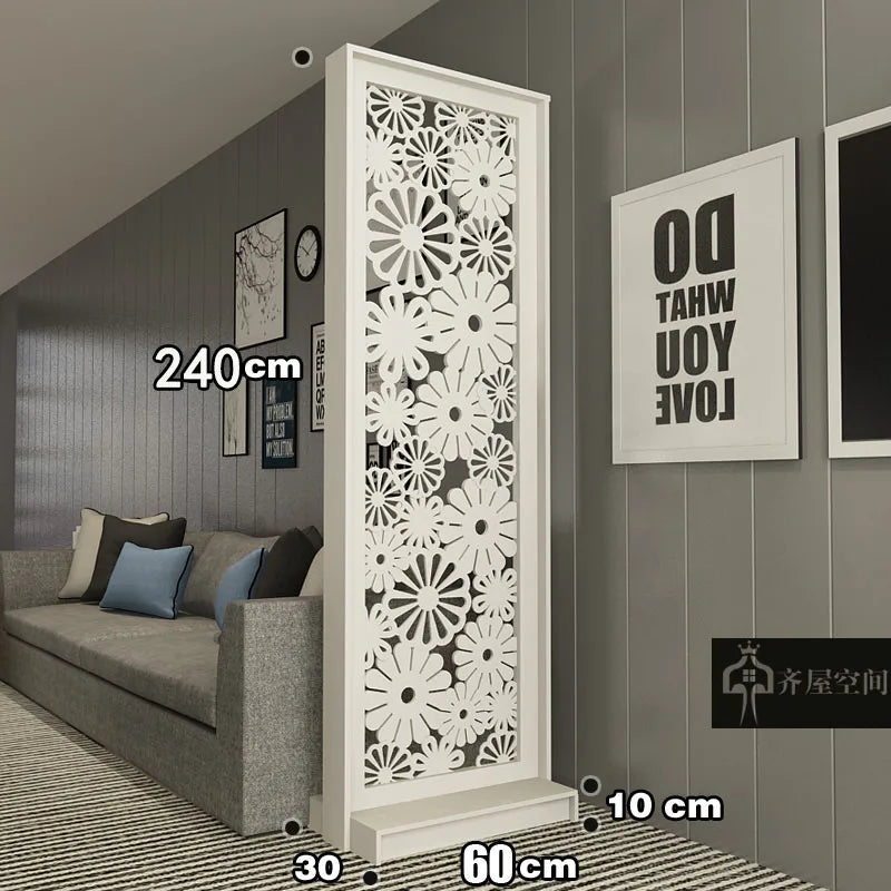 Living room screen simple modern fashion screen creative partition decorative cabinet simple living room room double-sided movem