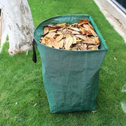 Garden Waste Bag Large Capacity for Yard Leaf and Debris Collection Green Leaf Leaves Garbage Bags