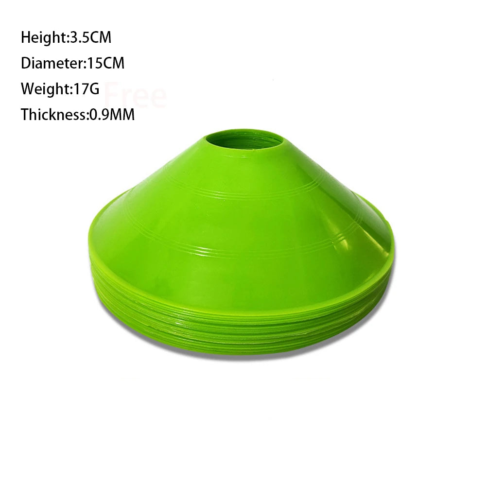 Soccer Cones Set Football Training Equipment for Kid Pro Disc Cones Agility Exercise Obstacles Avoiding Sports Accessories