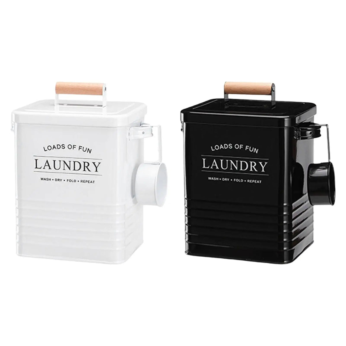 Laundry Powder Storage Farmhouse Decor Multifunctional Grain Rice Pet Food Organizer Aesthetic Portable Storage Bin