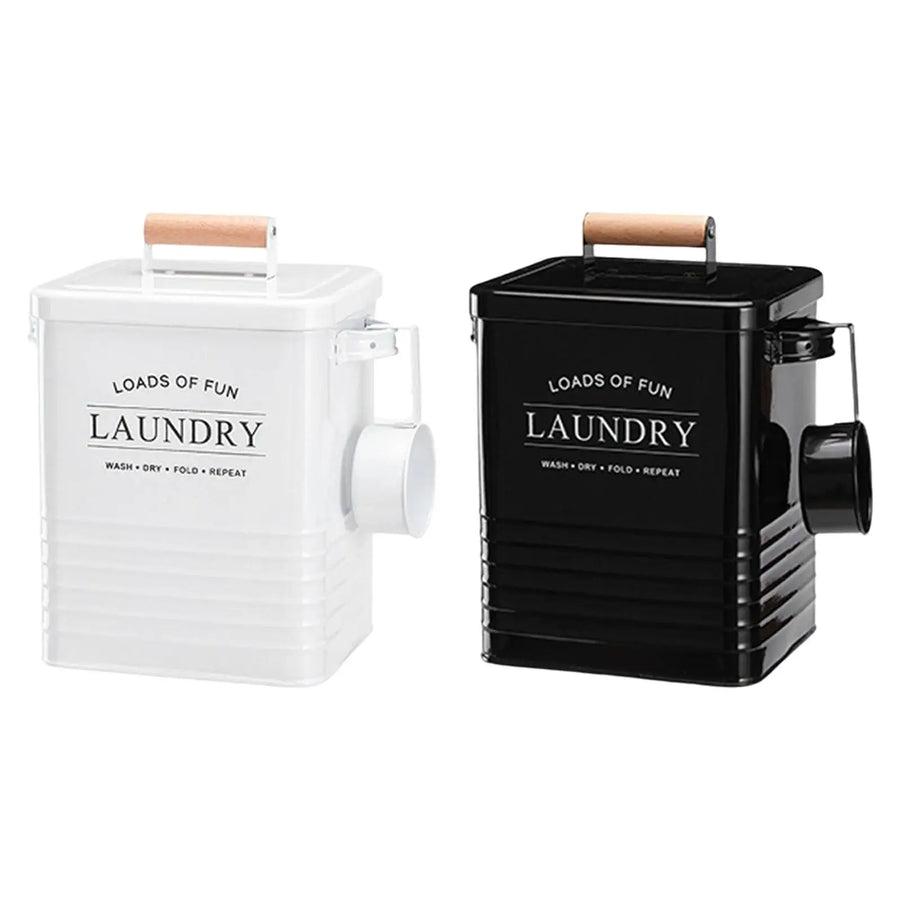 Laundry Powder Storage Farmhouse Decor Multifunctional Grain Rice Pet Food Organizer Aesthetic Portable Storage Bin