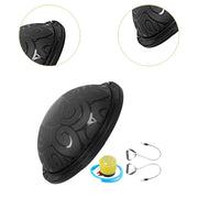 Balance Ball with Resistant Band Strength Training Equipment Half Exercise Ball Exercise Workout Ball for Fitness Yoga Pilates