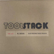 TOOLSTACK Mini Utility Toolkit Quality Hardwear Carpenter Work Tools Bag Quick-Hook Service Kit Hammer & Screwdriver Waist Pouch