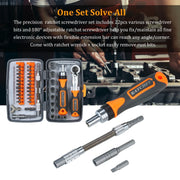 38 In 1 Multipurpose Screwdriver Bit Set Household Labor Saving Tool Kit Combination Ratchet Wrenches Hand Tool Sets