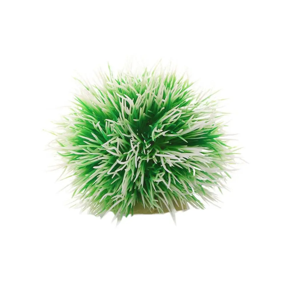 Fish Tank Accessories Simulation Aquatic Plants Ball Plastic Realistic Water Grass Ball 9cm Artificial Water Plants Aquarium