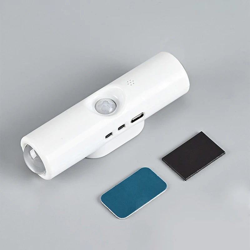 Smart Sensor Night Light Charging Wall Light Dimming AAtmosphere Light Suitable for Corridor Stairs Wardrobe Bedroom Bedside