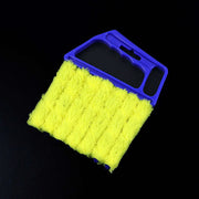 Silicone World Shutter Cleaning Brush Detachable Wash Vent Blinds Cleaner Cloth Air Conditioning Curtain Household Cleaning Tool