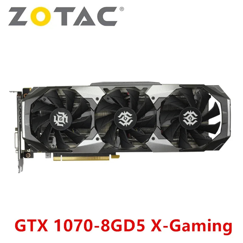 GPU Video Cards NVIDIA GeForce GTX1070 GTX1070Ti Graphics Card Desktop PC Computer Game VGA ZOTAC GTX 1070 Ti 1070Ti 8GB Gaming