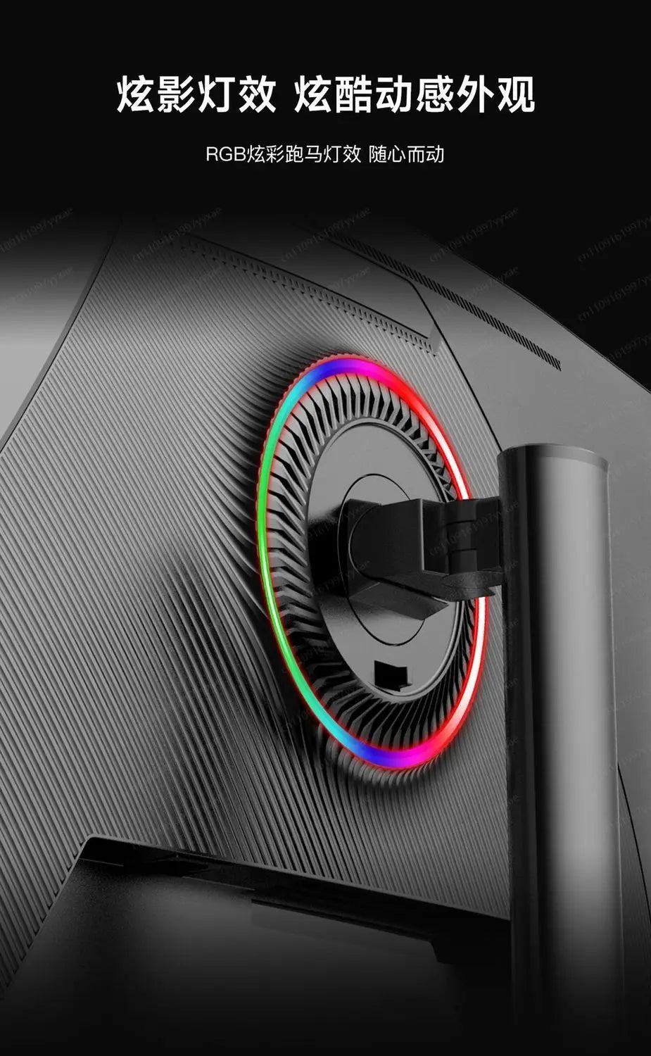 The new 34-inch 4k165hz monitor curved IPS ultra-wideband fish screen 21:9 game is 38 inches more