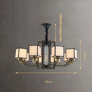 Living Room Light New Dining Room Light Bedroom Light Retro Home Lighting Fixtures Ceiling Chandelier Led Light Decoration Home